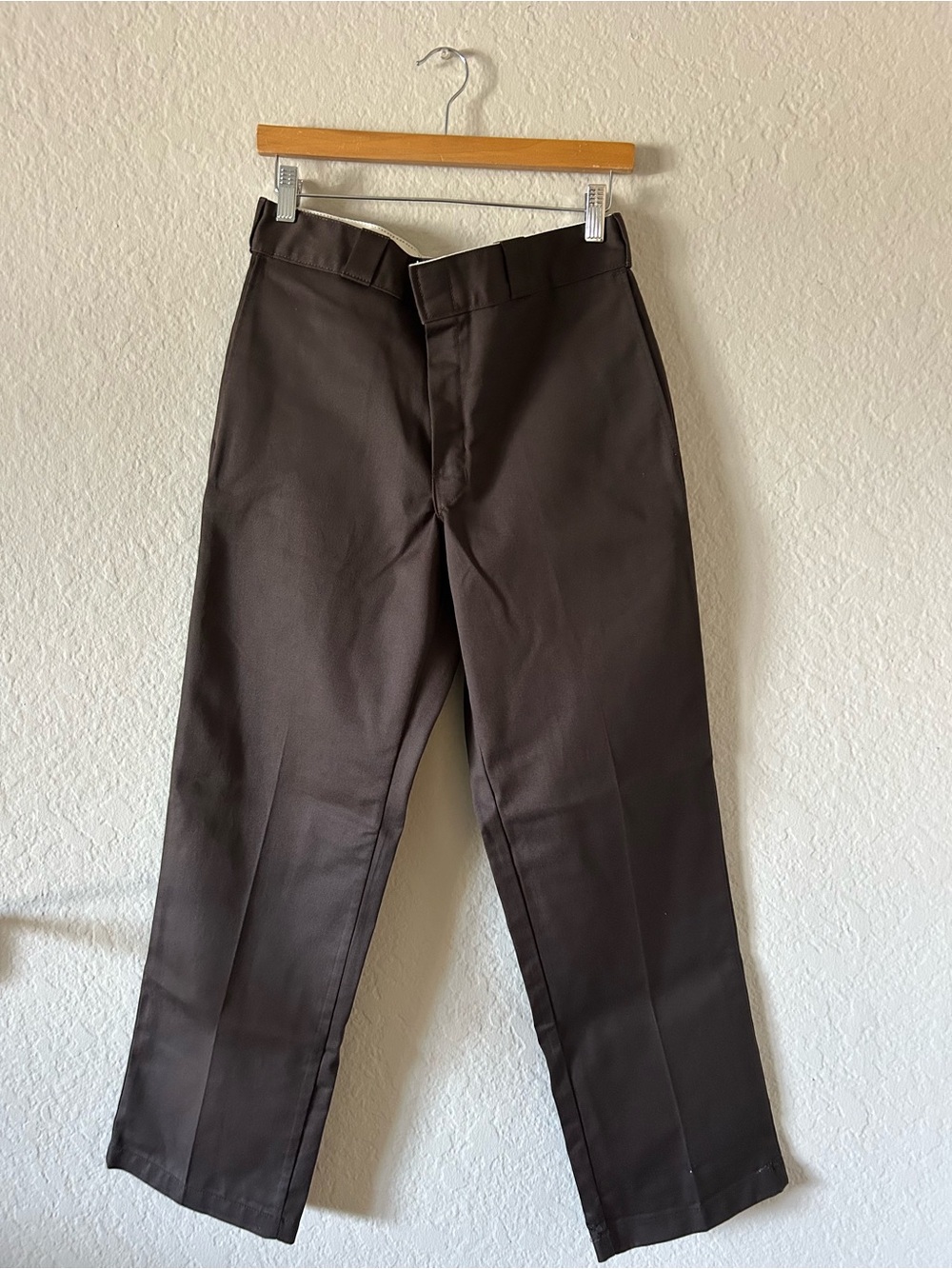 Dickies Men's Dark Brown Chino Pants